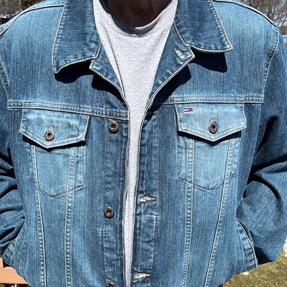Tommy Hilfiger great denim jacket L - Picture 2 of 7